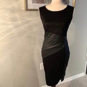 Black sleeveless dress